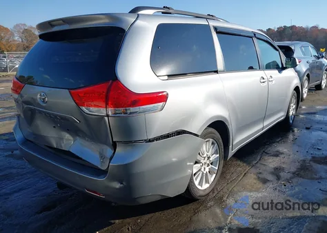 2011 Toyota Sienna Le из США, поврежденный, VIN 5TDJK3DC7BS023991